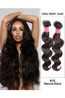 20” Body Wave Brazilian Remy Hair Weave Weft Human Hair Extensions