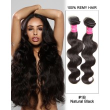 20” Body Wave Brazilian Remy Hair Weave Weft Human Hair Extensions