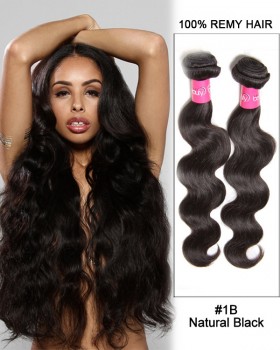 20” Body Wave Brazilian Remy Hair Weave Weft Human Hair Extensions