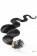 14” #1 Jet Black Body Wave Micro Loop 100% Remy Hair Human Hair Extensions-50 strands, 1g/strand