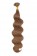 14” #30 Light Auburn Body Wave Stick Tip I Tip 100% Remy Hair Keratin Hair Extensions-100 strands, 0.5g/strand