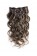 16” 7pcs #4/30 Medium Brown/Auburn Body Wave 100% Remy Hair Clip In Human Hair Extensions