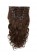 16” 7pcs #4 Medium Brown Body Wave 100% Remy Hair Clip In Human Hair Extensions