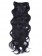 14”  7pcs #1 Jet Black Body Wave Remy Hair Clip In Hair Extensions