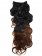 16”  7pcs #1B/30 Black Auburn Ombre Body Wave Remy Hair Clip In Hair Extensions