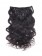 14” 7pcs#1 Off Black Body Wave 100% Remy Hair Clip In Hair Extensions