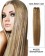 20” #12/30 Golden Brown/Auburn Straight Weave Remy Hair Weft  Human Hair Extensions