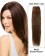 16” #4/33 Brown/Auburn Straight Weave 100% Remy Hair Weft  Human Hair Extensions
