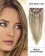 26” 9pcs Straight 100% Remy Hair Clip in Extensions #6/613 Brown/Blonde