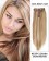 14” 7pcs #12/613 Brown/Blonde Straight 100% Remy Hair Clip In Human Hair Extensions
