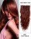 26” 11pcs Body Wave Clip in Remy Human Hair Extensions #33 Dark Auburn