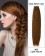 18” #30 Light Auburn Straight Weave 100% Remy Hair Weft Human Hair Extensions