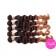 16” Triple Ombre Deep Wave Brazilian Hair Weave Remy Hair Weft Human Hair Extensions